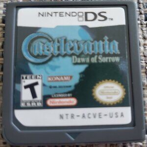 Castlevania Dawn of Sorrow Video Game Nintendo DS
